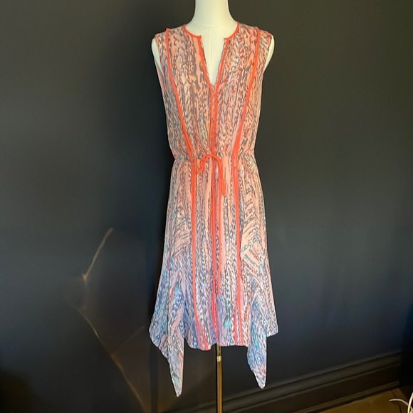 BCBG chiffon summer dress - Picture 1 of 7